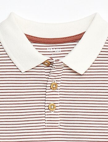 Polo en coton piqué