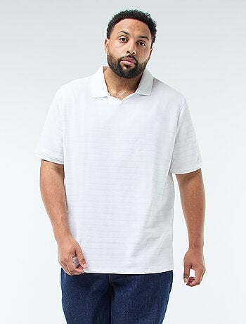 Polo en maille piquée