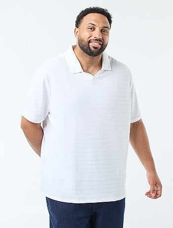 Polo en maille piquée