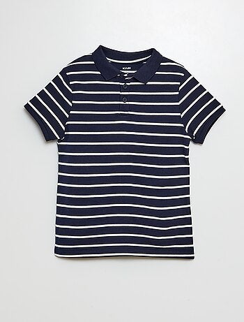 Polo en maille piquée