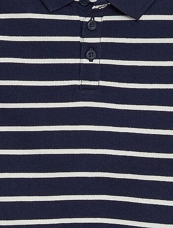 Polo en maille piquée