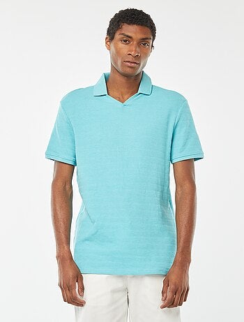 Polo en maille piquée