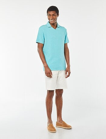 Polo en maille piquée