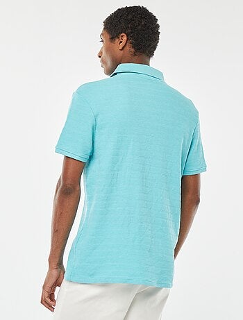 Polo en maille piquée