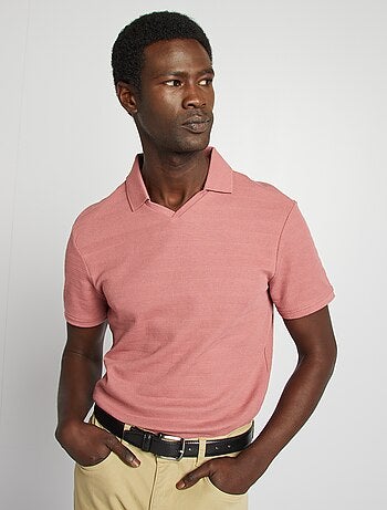 Polo en maille piquée