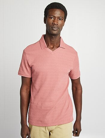 Polo en maille piquée