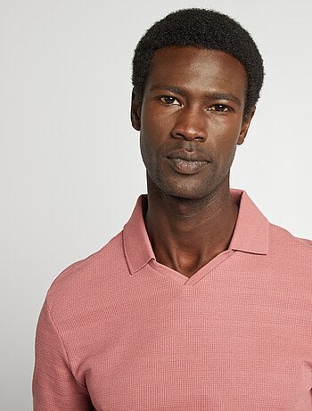 Polo en maille piquée