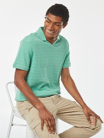 Polo en maille piquée