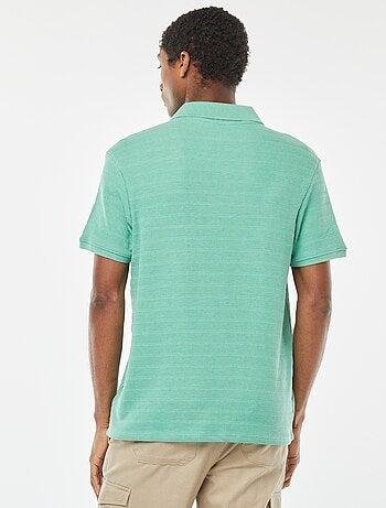 Polo en maille piquée