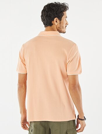 Polo en piqué de coton
