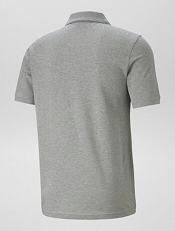 Polo 'Puma' en piqué de coton