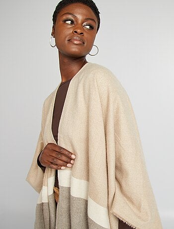 Poncho à franges