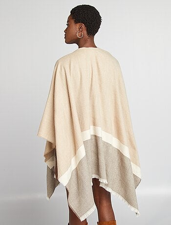Poncho à franges