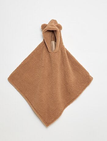 Poncho animé ours