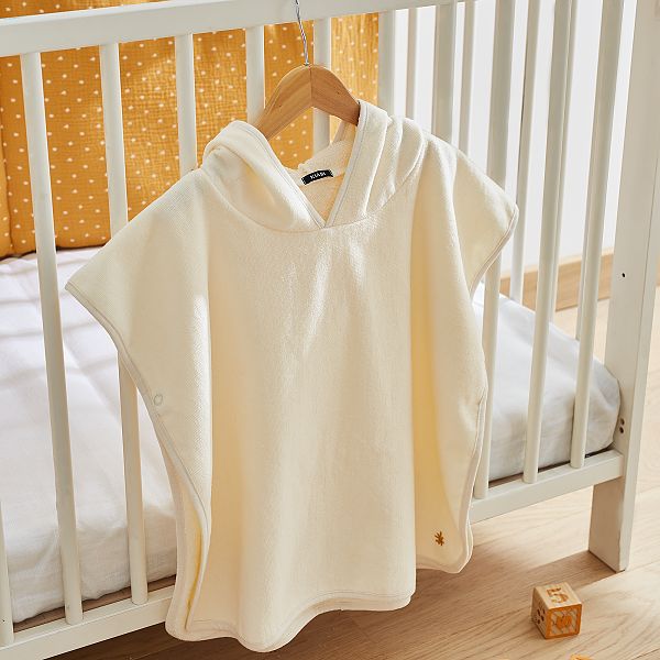 Poncho de bain bébé fille - beige - Kiabi - 12,00€