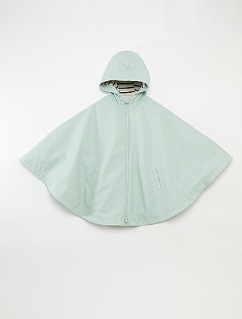 Poncho en matière gomme à capuche - So Easy