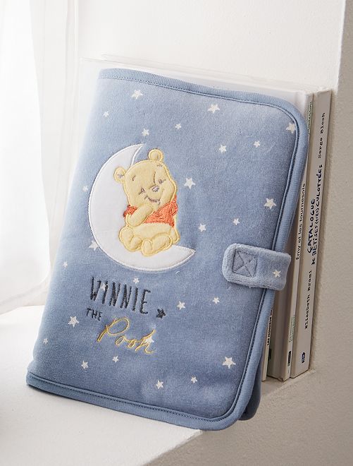 Protège carnet de santé 'Winnie' Bébé garçon - bleu - Kiabi - 8,00€