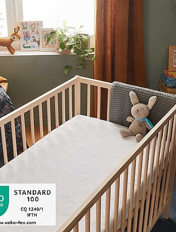 Protège matelas anti-acariens spécial cododo