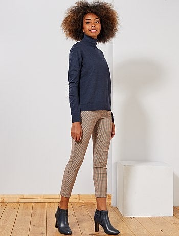 Femme du 34 au 48 - Pull à col roulé - Kiabi