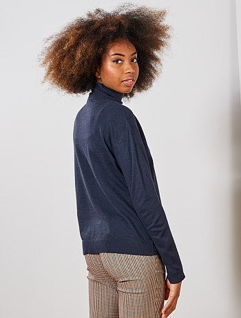 Femme du 34 au 48 - Pull à col roulé - Kiabi