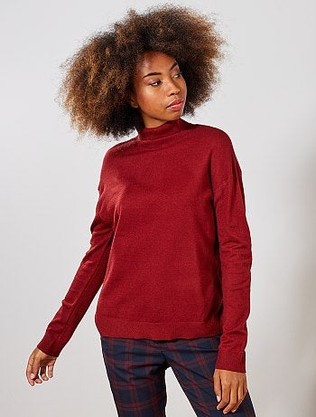 Pull à col roulé - Kiabi