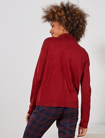 Pull à col roulé - Kiabi