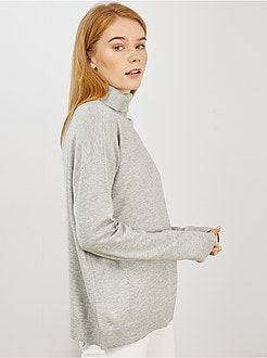 Pull à col roulé - Kiabi