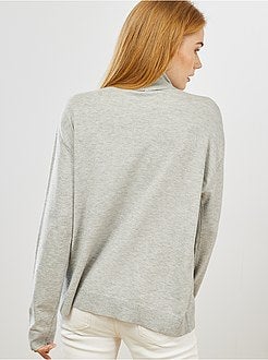 Pull à col roulé - Kiabi