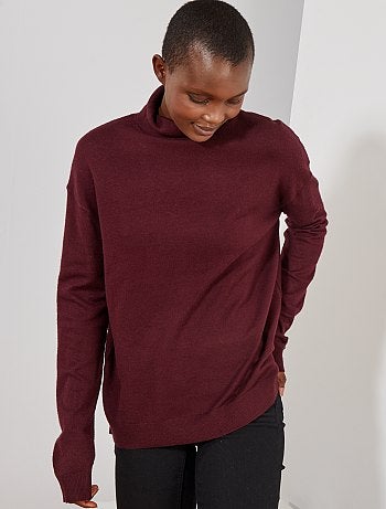 Pull à col roulé - Kiabi