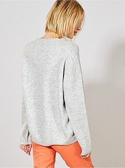 Pull à col V - Kiabi