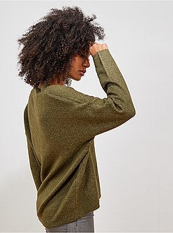 Pull à col V - Kiabi