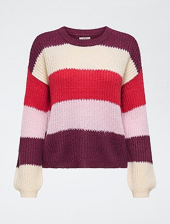 Pull à rayures 'JDY'