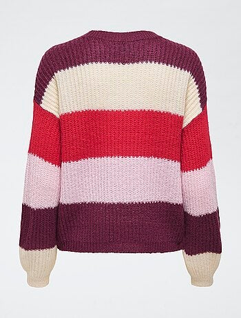 Pull à rayures 'JDY'