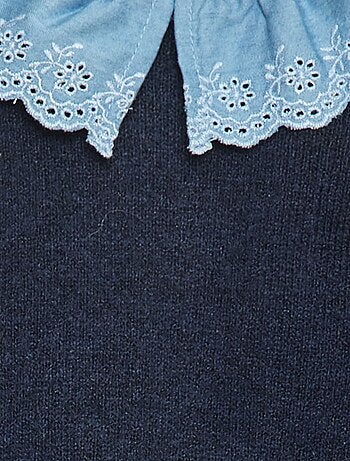 Pull avec manches en coton