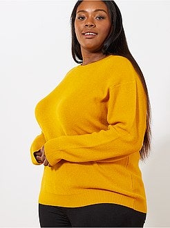 Pull basique en maille perlée - Kiabi