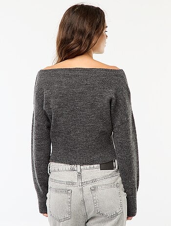 Pull col bardo en maille