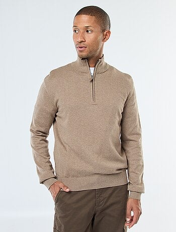 Pull col camionneur en maille