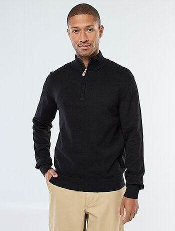 Pull col camionneur en maille