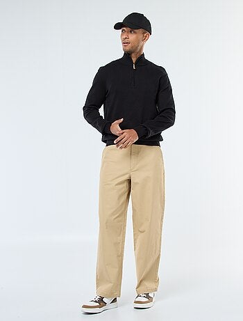 Pull col camionneur en maille