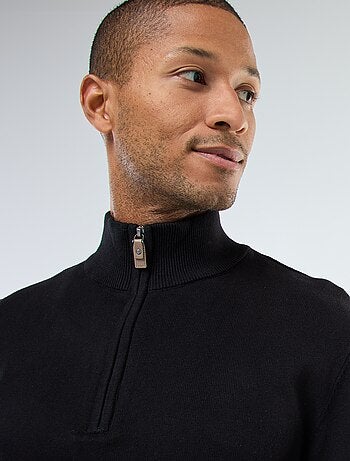 Pull col camionneur en maille