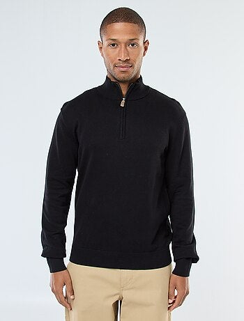 Pull col camionneur en maille
