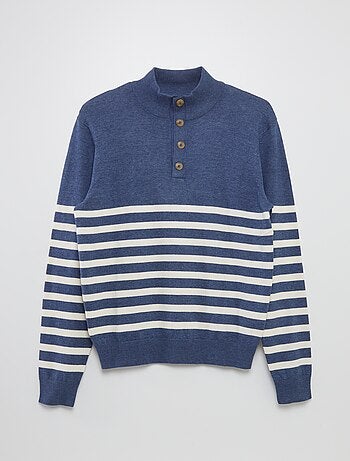 Pull col camionneur marinière - So Easy