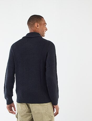Pull col chale uni