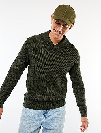 Pull col chale uni