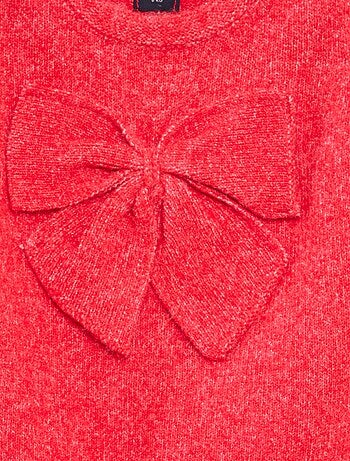 Pull col rond avec nœuds uni