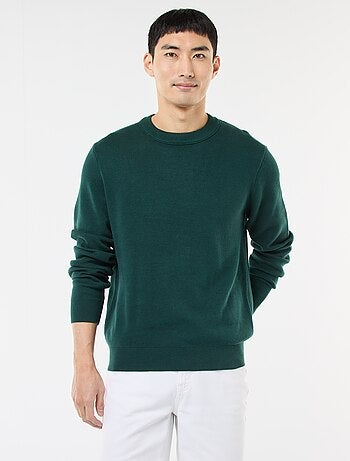 Pull col rond uni