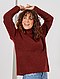     Pull col roulé maille mousseuse vue 2
