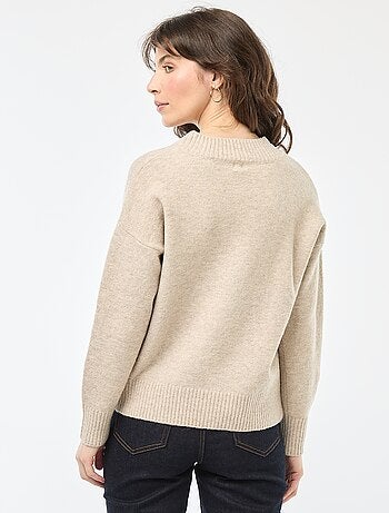 Pull col V uni