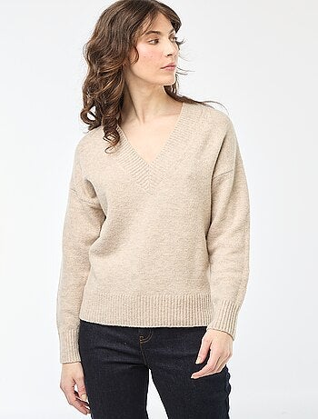 Pull col V uni