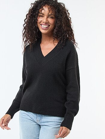 Pull col V uni